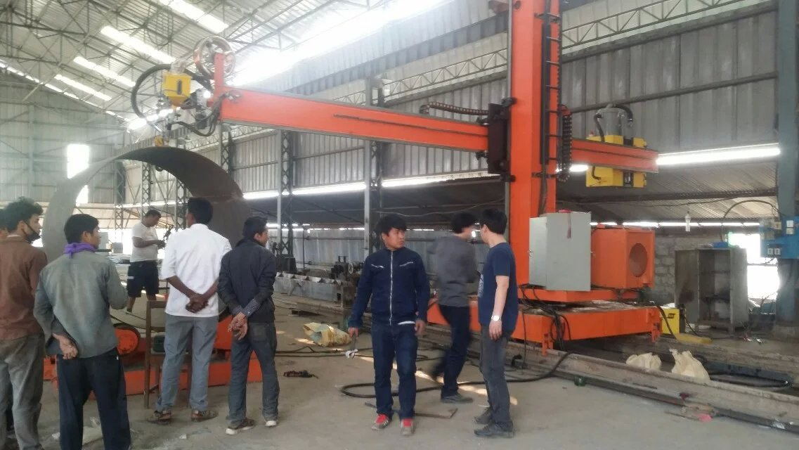 welding boom column welding boom column